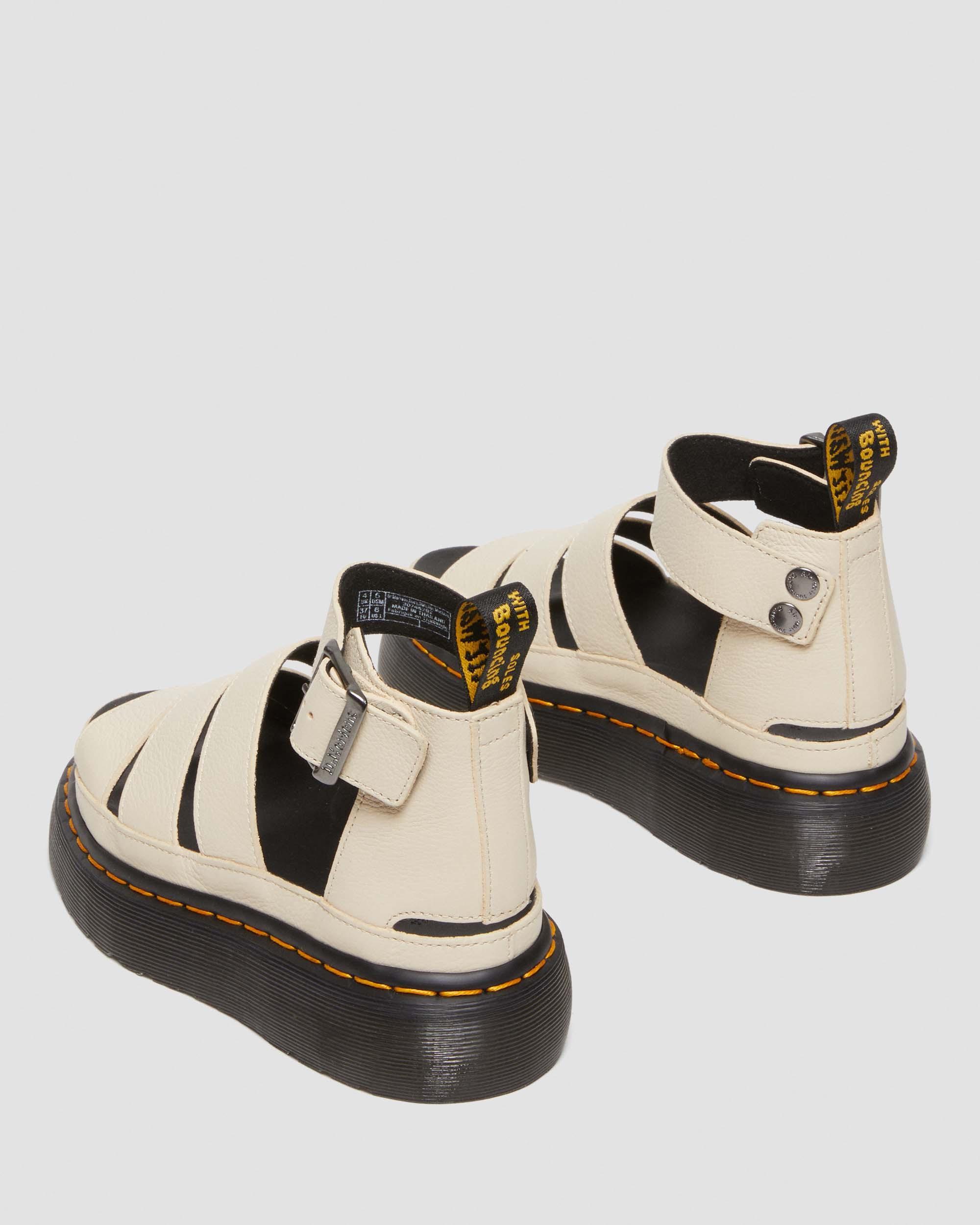 Clarissa II Pisa Leder Plateau Riemensandalen