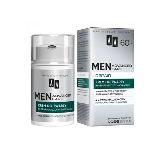 AA Men Advanced Care Repair 60  krem do twarzy regenerująco-wzmacniający 50 ml