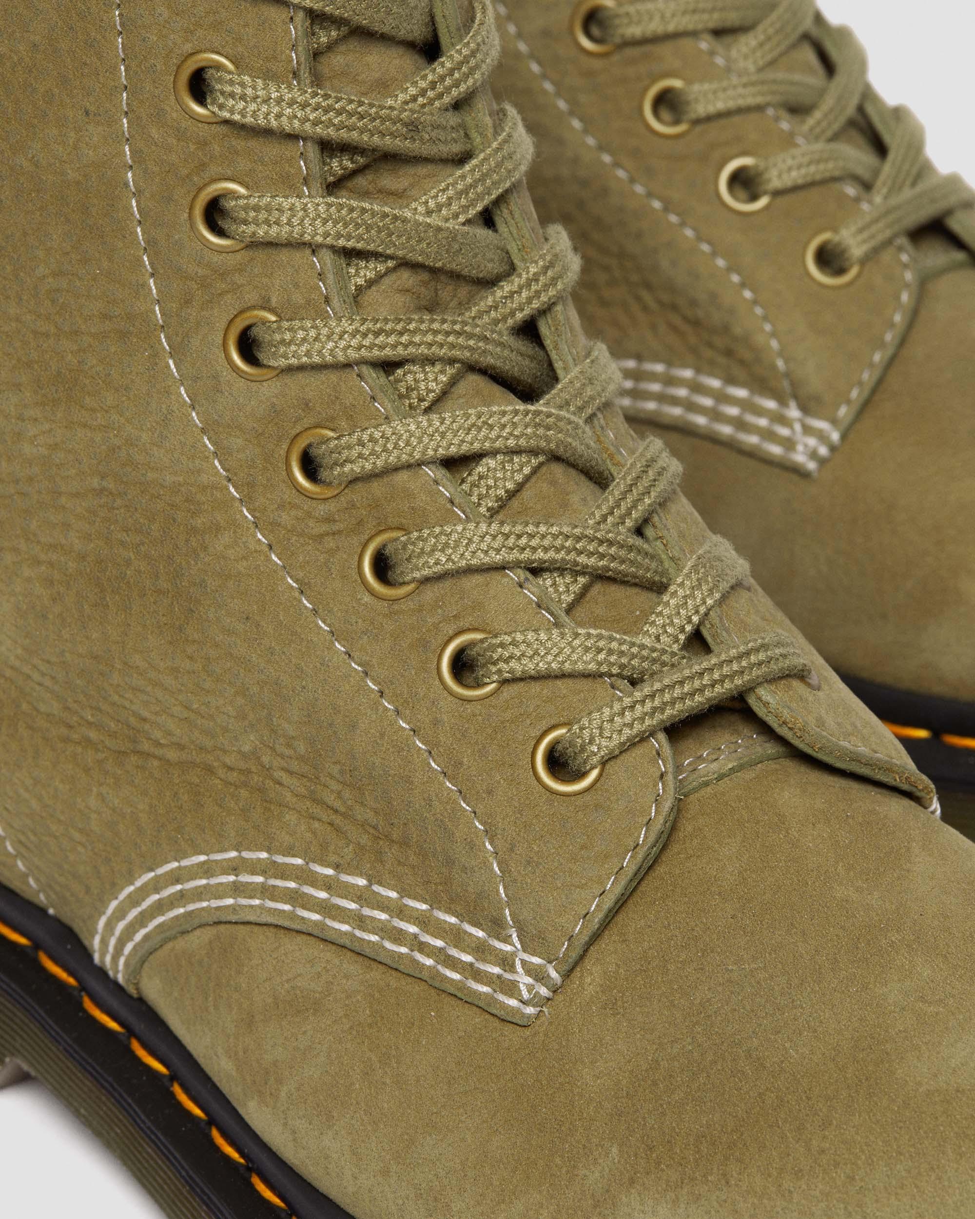 1460 Tumbled Nubuck Leather Lace Up Boots