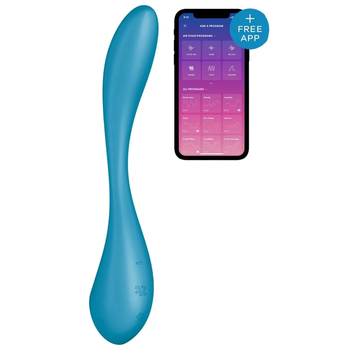 Satisfyer Masażer G-Spot Flex 5+ Petrol