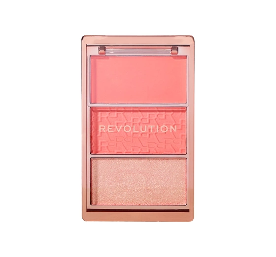 Makeup Revolution Icon Blush paleta różów Authentic Peach 9,8g