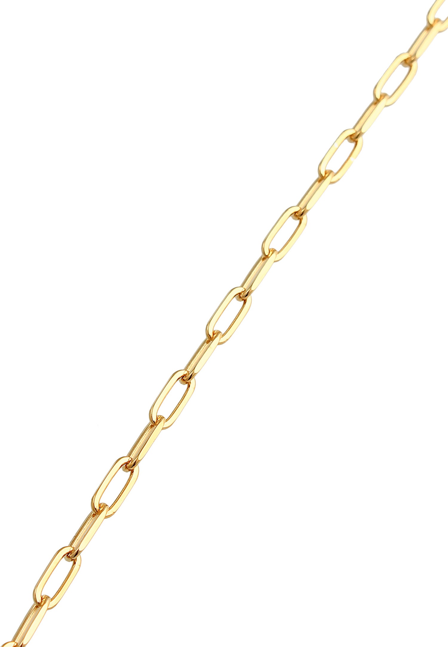 Elli Femmes maillons Ovale Basic Chain Blogueur tendance en argent sterling 925