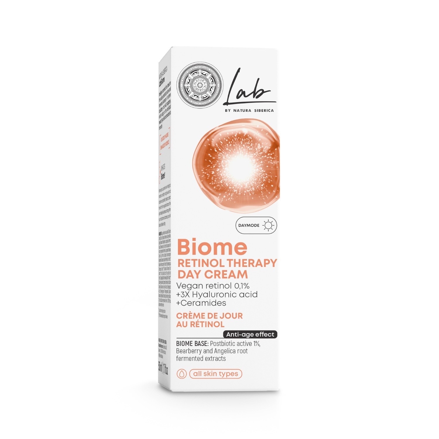Natura Siberica Lab Crème de jour au Rétinol