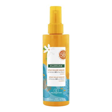 Klorane Tamanu BIO og Monoi Sublime solkremspray SPF50 solkremspray for kroppen 200 ml