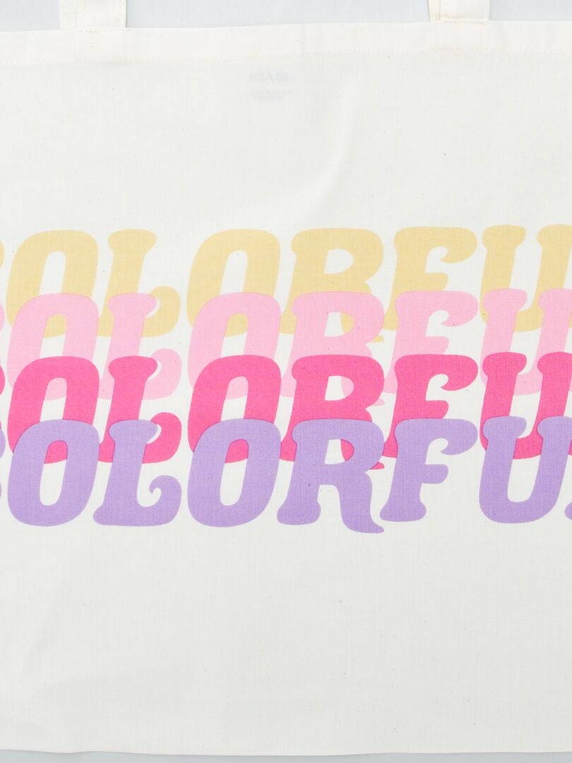 Stoffen draagtas - BEIGE