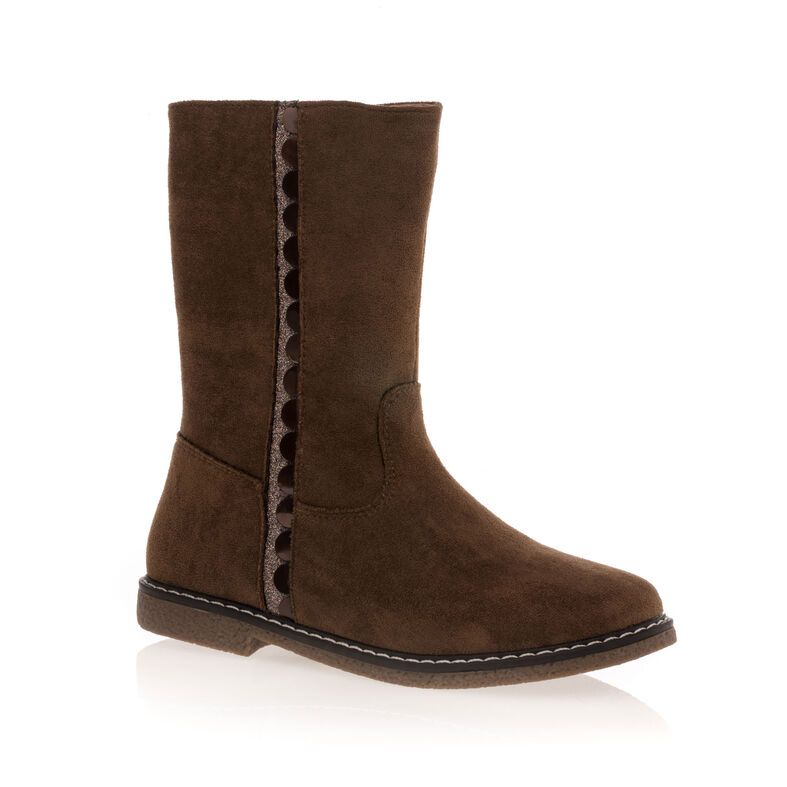 Botas marrones para niña