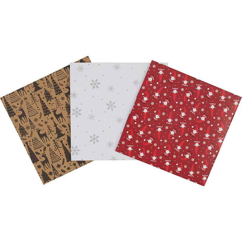 Confezione regalo da 3 pezzi con coperchio e base