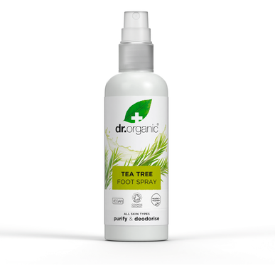 Desodorante en spray para pies Dr. Organic Bio Melaleuca 100 ml