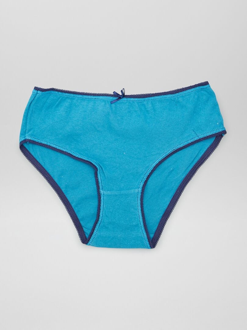 Set van 5 katoenen slips - ROZE