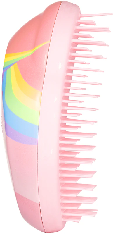 Escova de cabelo Tangle Teezer Mini Original com estampa de unicórnio arco-íris