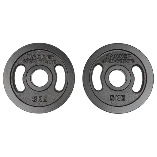  Disques de fer olympiques 2x5 kg Finnlo