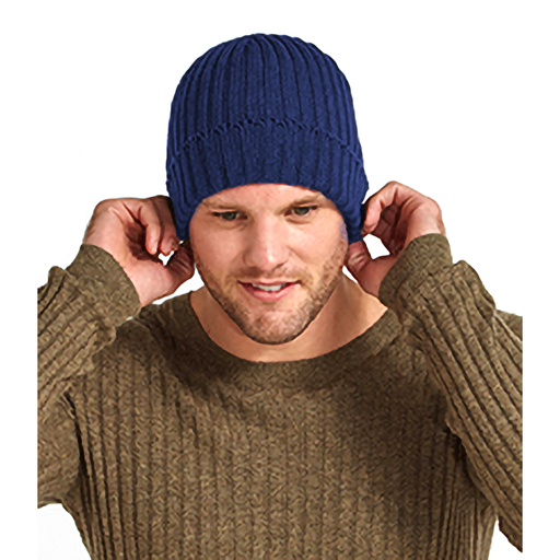 Gorro Beanie Acanalado De Invierno Modelo Chunky  Beechfield