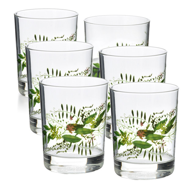 Komplet 6 szklanek 420ml IDYLLIC