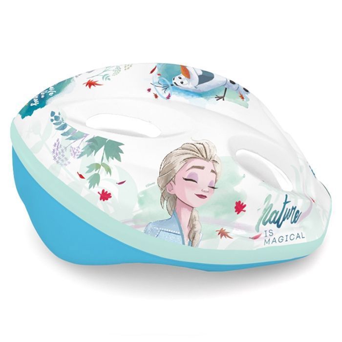 Frozen Elsa Anna Olaf Children's Bike Helmet, for Girls, Lightweight, Adjustable 52-56 cm