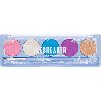 Wibo Icebreaker Chrome Water Liners Metallic Eyeliners Palette 5 g 5 g