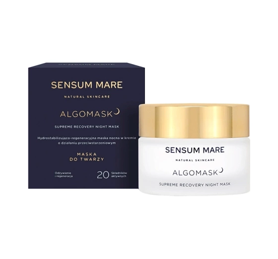 Sensum Mare Algomask Supreme Recovery hydrostabilizująco-regeneracyjna maska nocna 50 ml