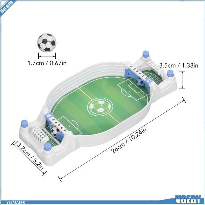 Ashata Mini Tafelvoetbalspel, Tafelvoetbalspel voor meerdere spelers, Mini Puzzelspel, Tafelvoetbalspel