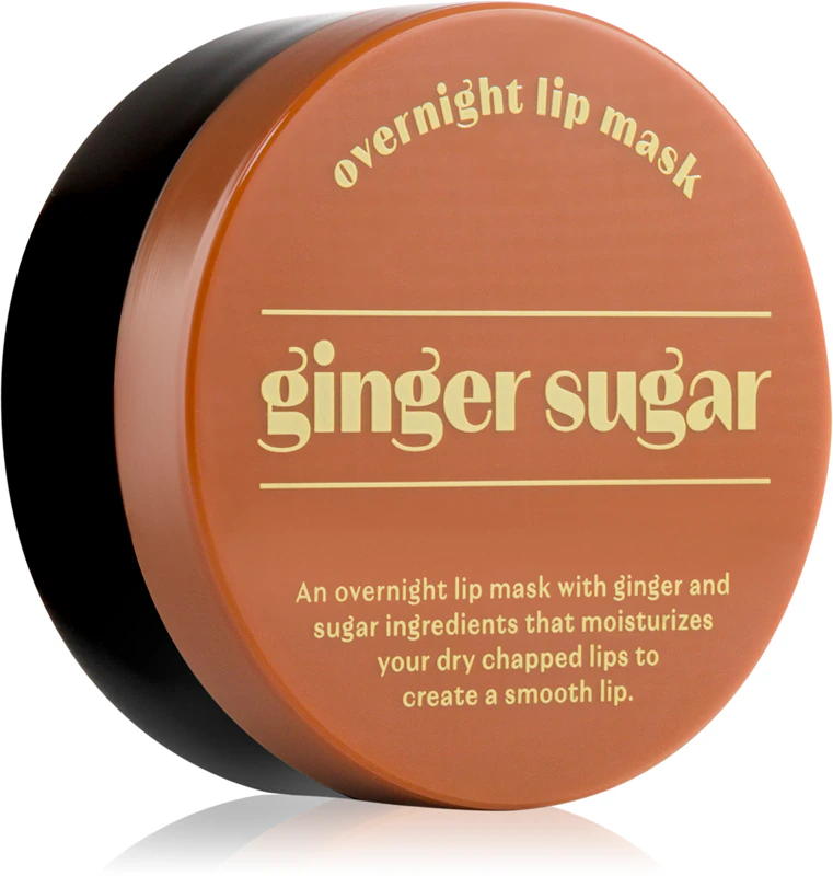 Зволожувальна нічна маска для губ ETUDE Ginger Sugar Overnight Lip Mask для сухих губ