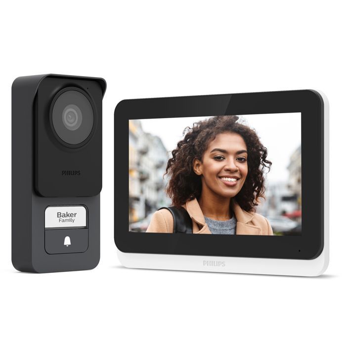 Videoportero con pantalla táctil conectado Philips - 531046 - Imagen 3K - WelcomeEye Connect 3