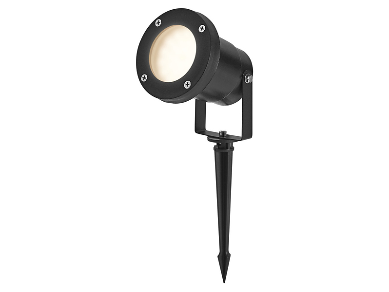 Reflektor ogrodowy Endura Hybrid LED 10,2 cm czarny