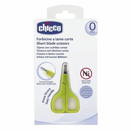 CHICCO Chicco Schere mit kurzen Klingen, präzise Schnitte