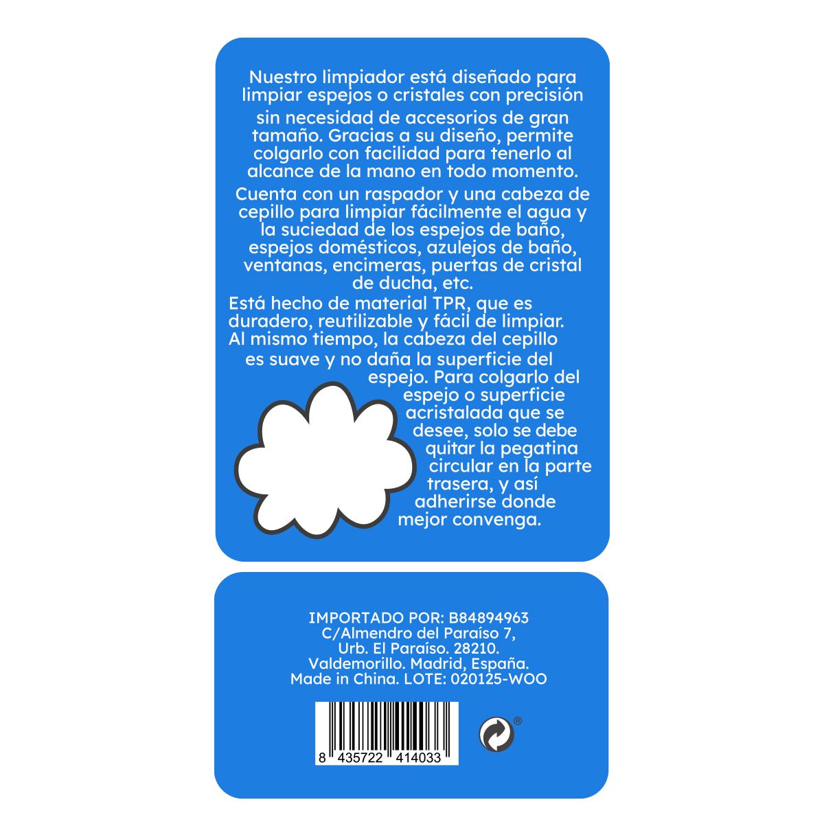 Cloud Mirror Cleaner Alati i pribor