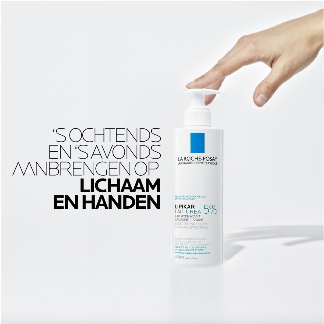 Lait corporel La Roche-Posay Lipikar Urée 5+ - 400 ml
