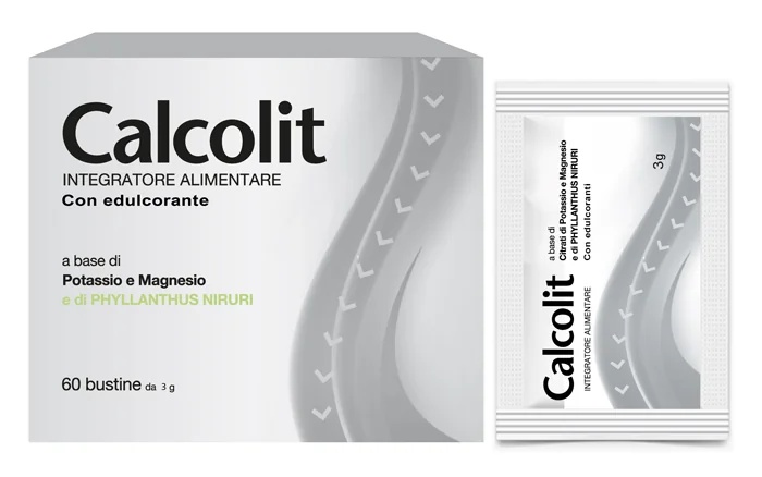 ADL Calcolit voedingssupplement voor de gezondheid van de urinewegen, 60 zakjes.