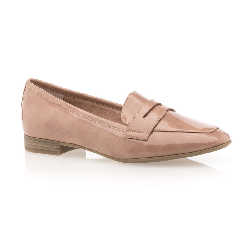 Rosa Damen-Loafer/Bootsschuhe