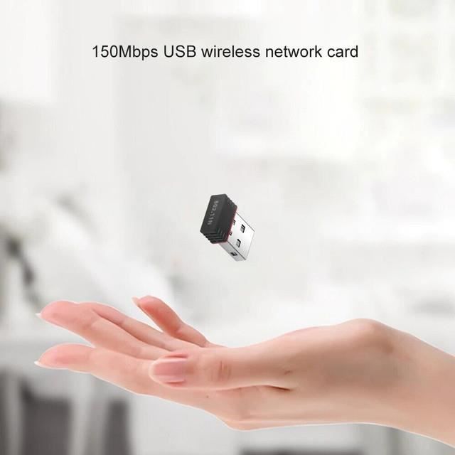 Mini Clé USB wifi Adaptateur Sans Fil Lan Wireless Windows 7-8-10-11 150Mbps
