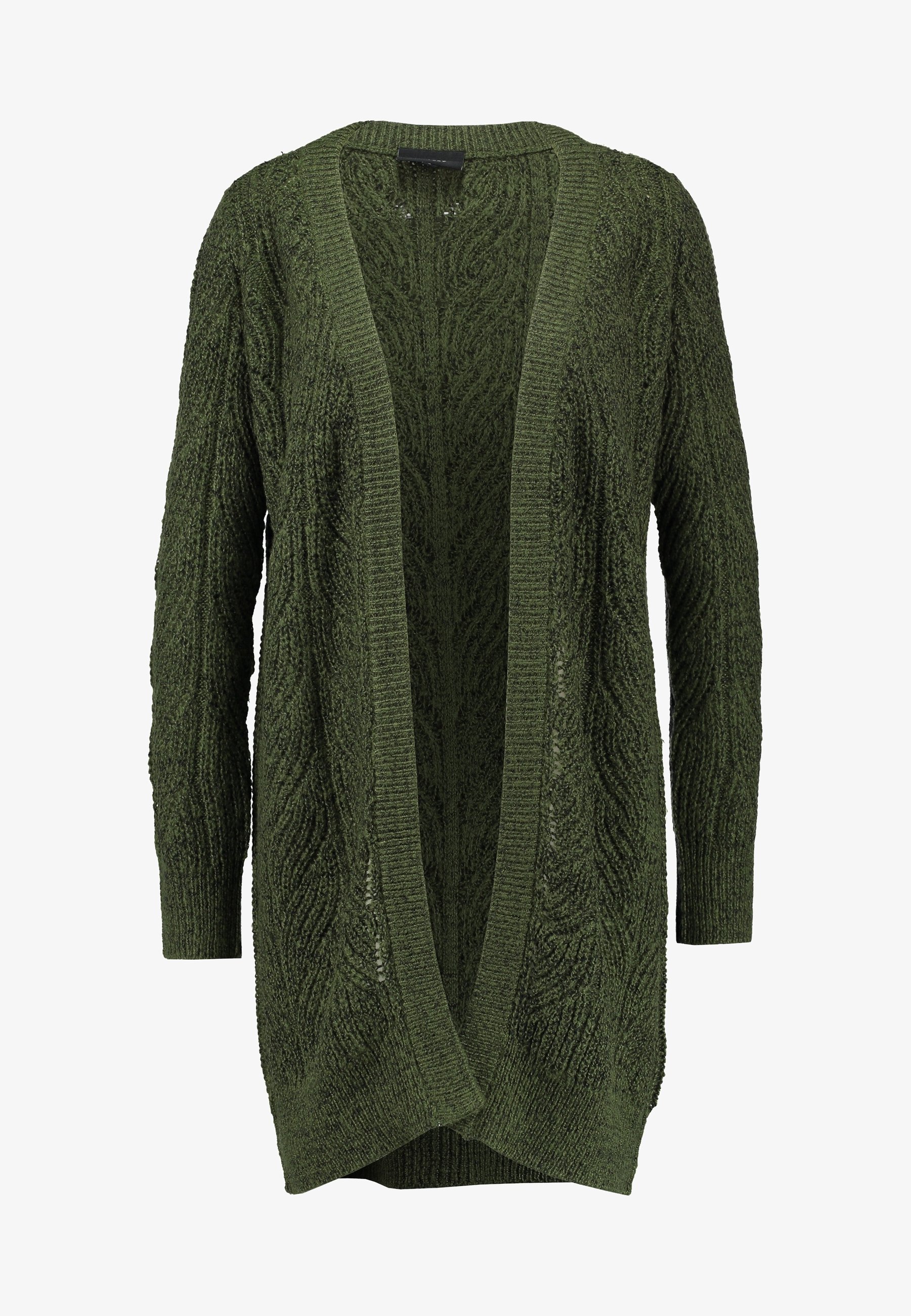 Object Cardigan - donkergroen