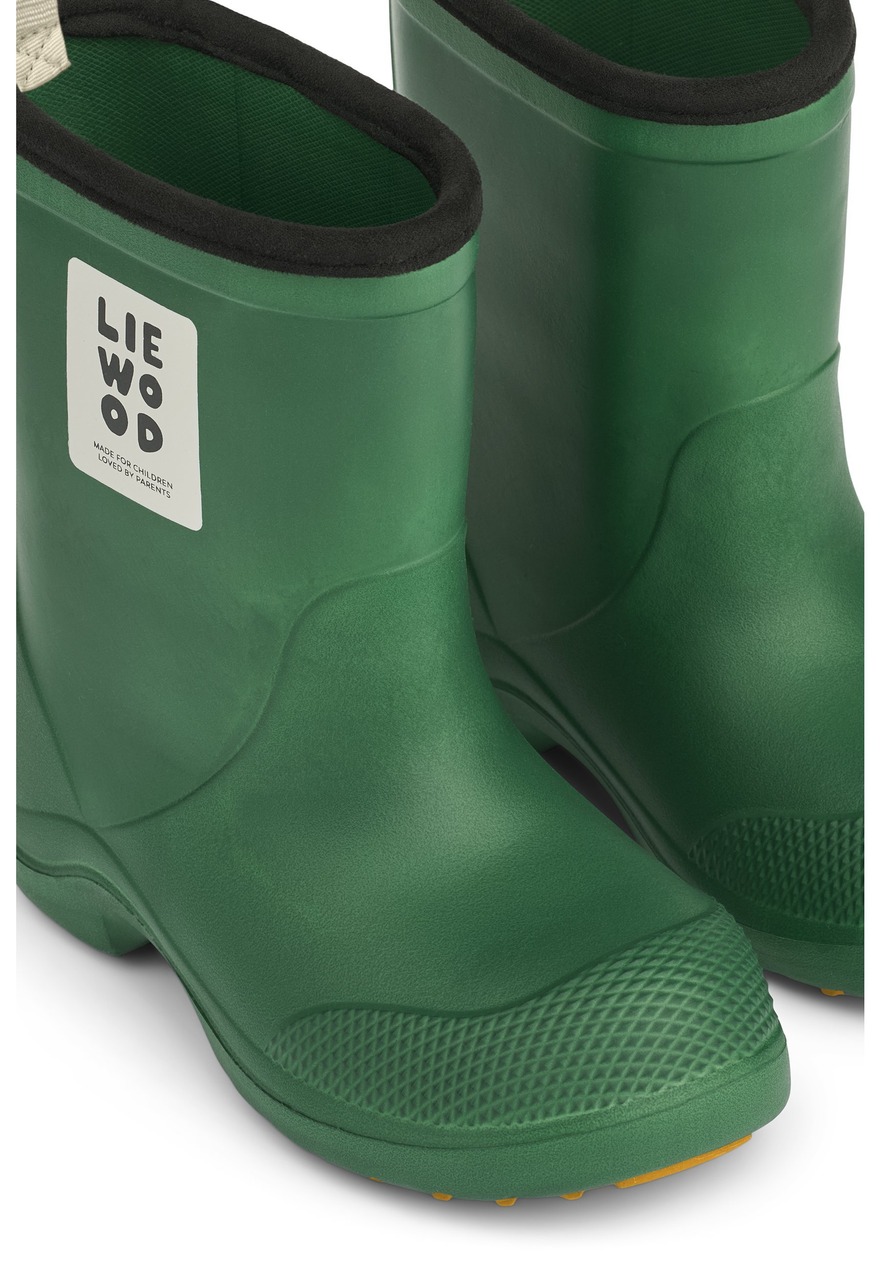 Liewood ASTON RAINBOOT UNISEX - Guminiai batai - sodo žalios spalvos mišinys