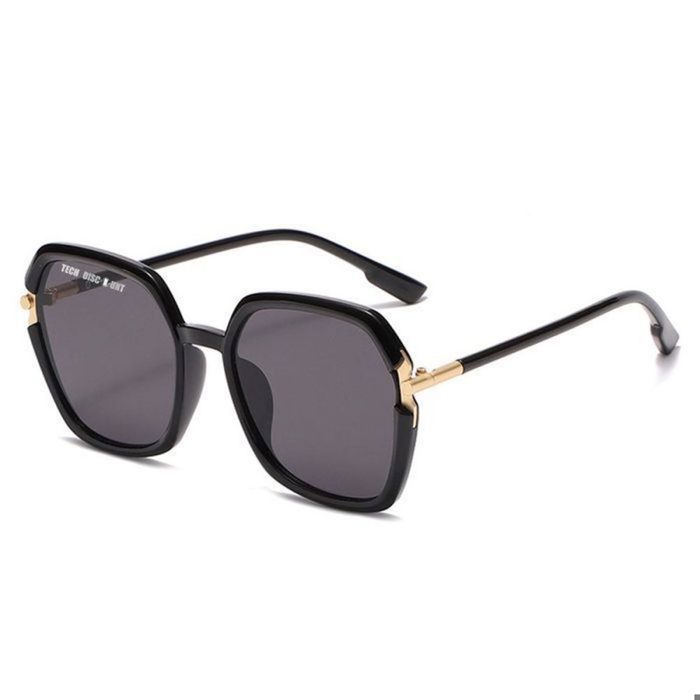 Gafas de sol - EINNENFFER - Extragrandes - UV400 - Gris - Negro