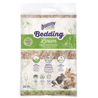 Bunny Bed O'Linum Sengetøj af naturligt linned