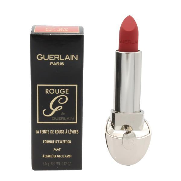 Matná rtěnka Guerlain Rouge G Red odstín č. 29