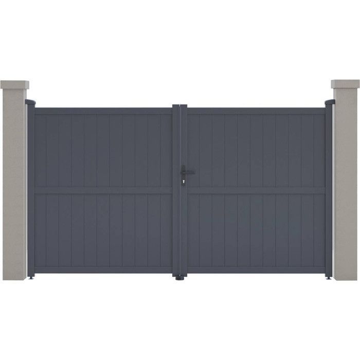 Puerta de aluminio 