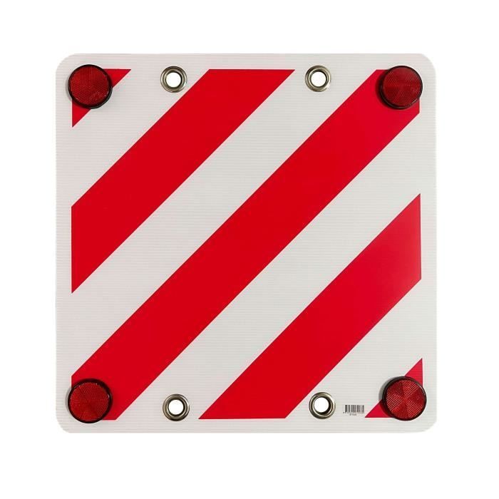 Rear warning sign - OPTIMA - 500 x 500 mm