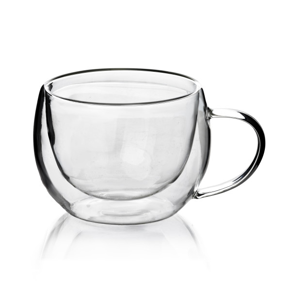 Filiżanka ze szkła borokrzemowego PETER 280ml