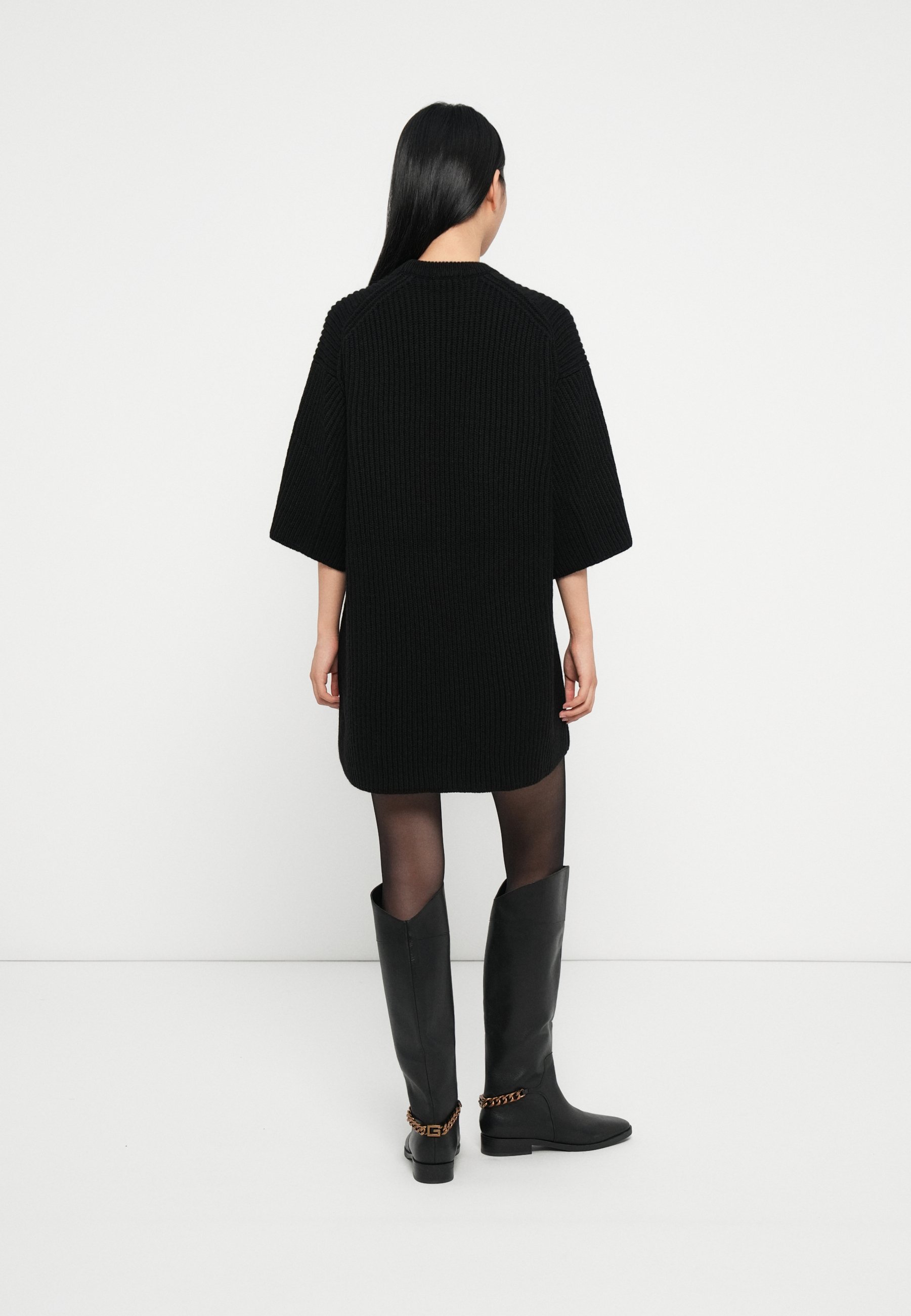 DRYKORN LIMAVA - Robe-salopette - noire