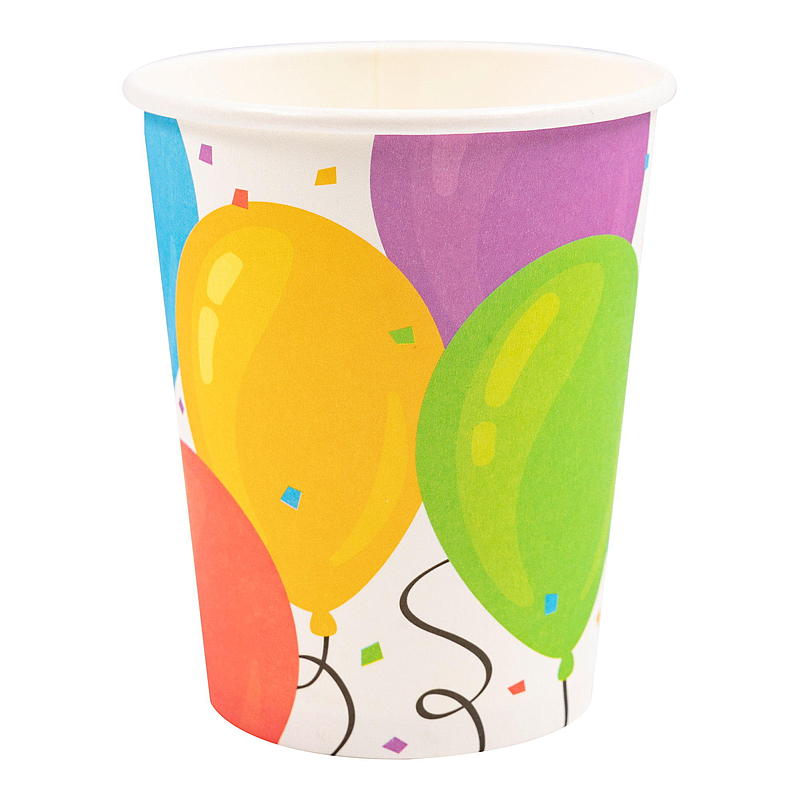Bicchiere di carta Giform 8 palloncini
