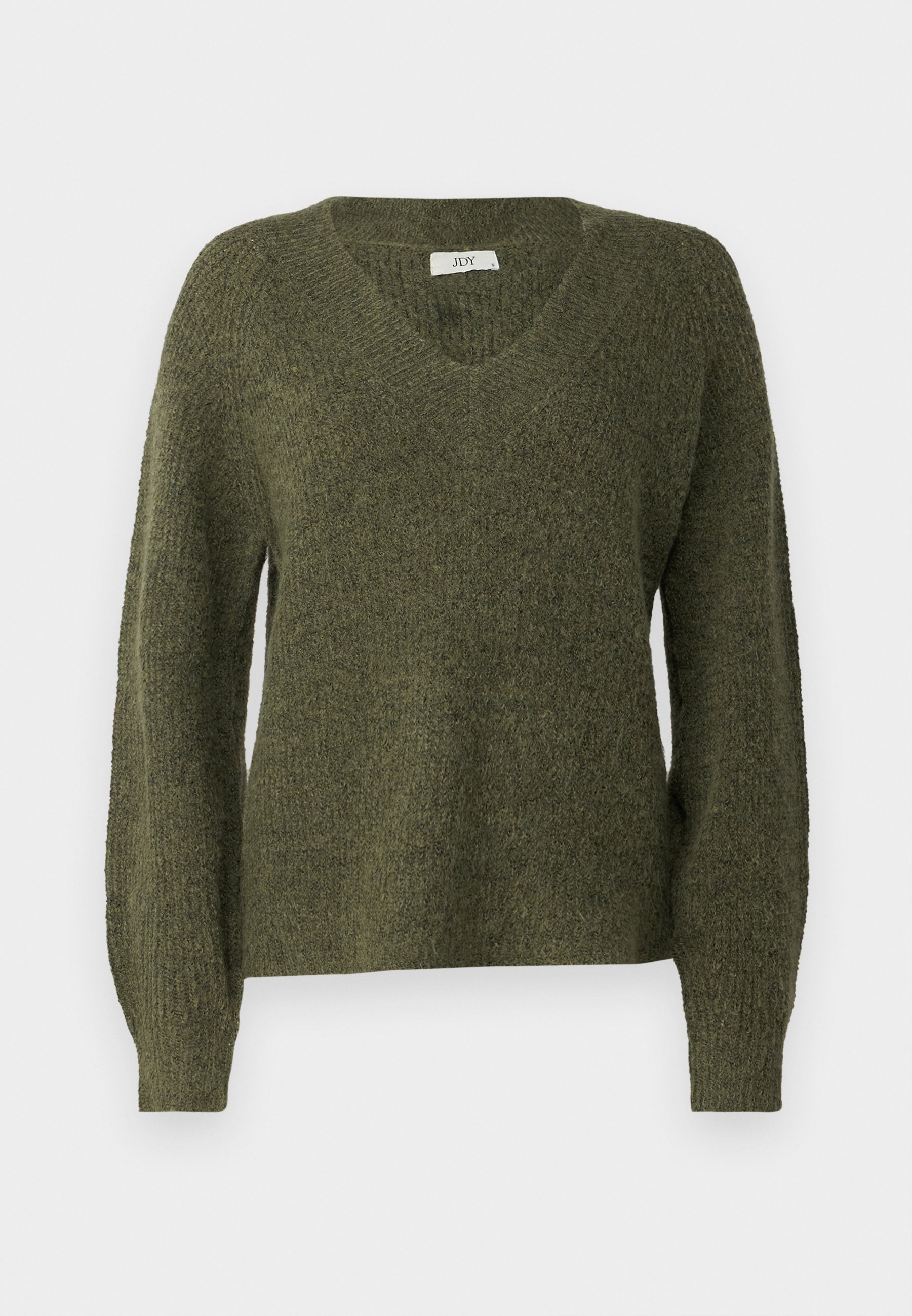 JDY JDYINGEBORG ADA LIFE Πουλόβερ με V-NECK - χειμωνιάτικα βρύα