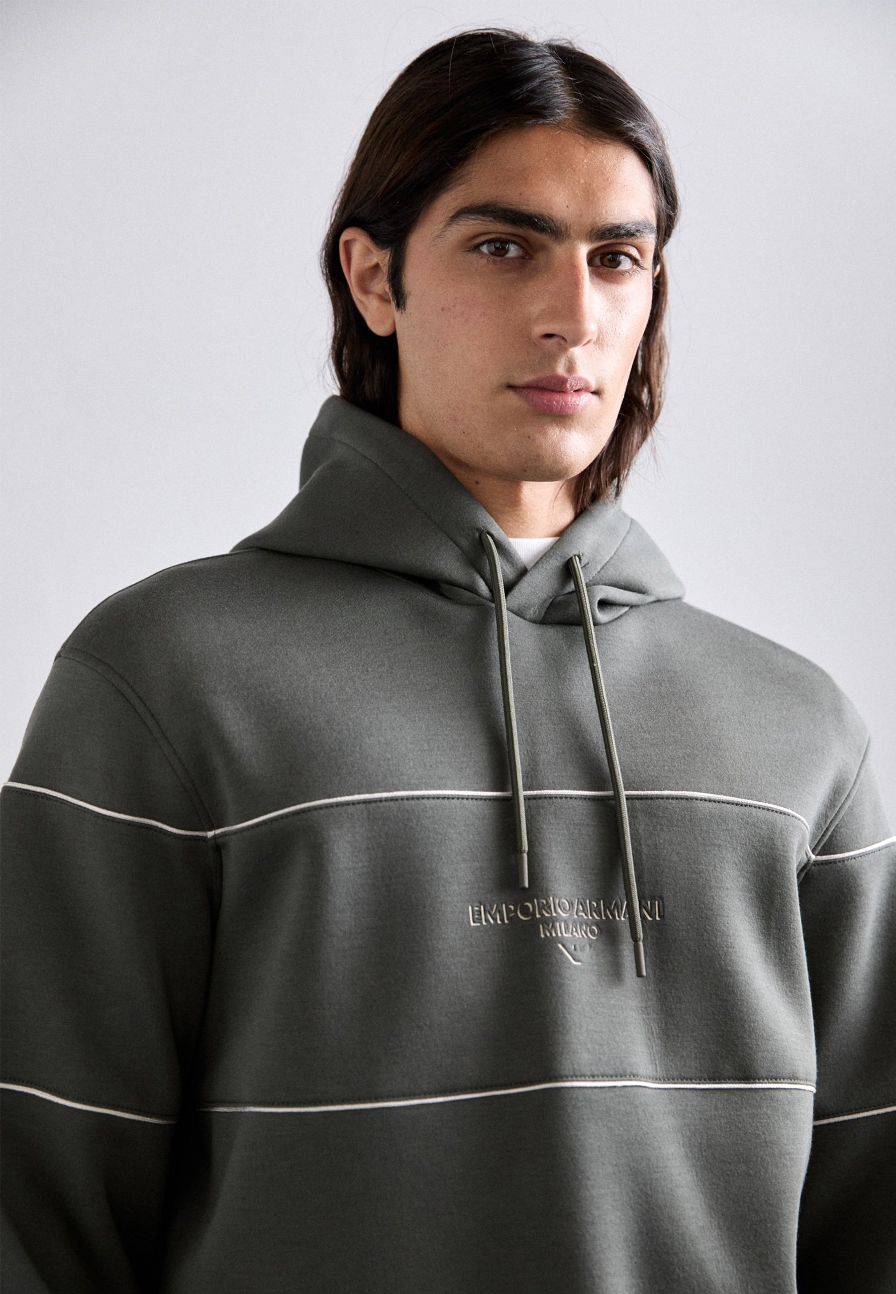 Felpa Emporio Armani - inchiostro nero
