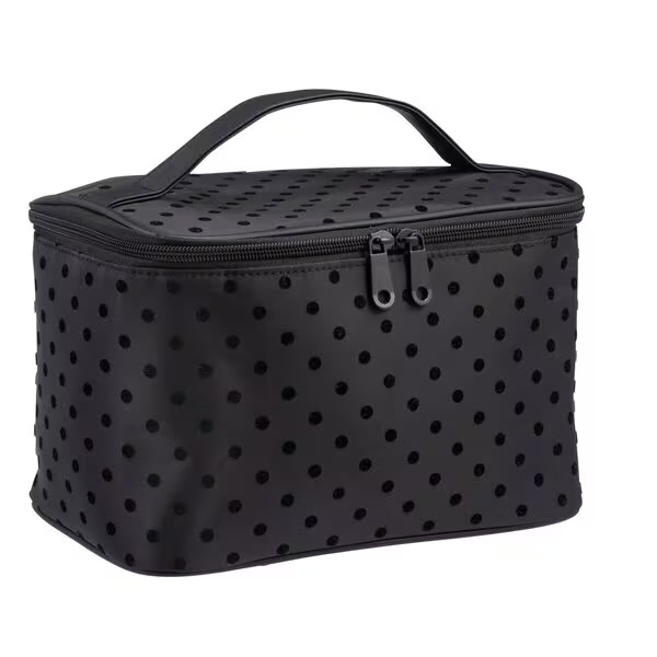 Toaletna torbica Kruidvat Polka Dot<br>25 cm x 15 cm x 14 cm