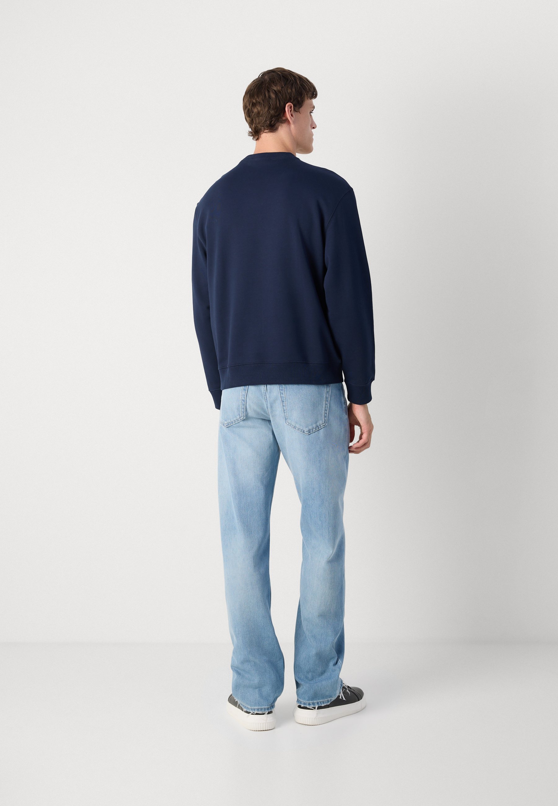 Calvin Klein Jeans MONOLOGO - Felpa - zaffiro scuro