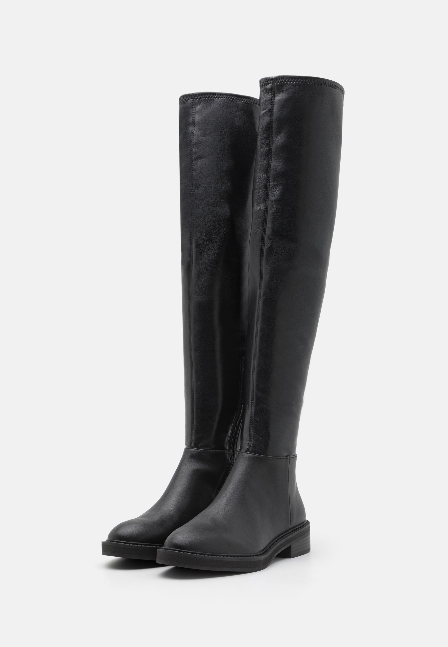 Steve Madden LEZA - Overknee-Stiefel - schwarz