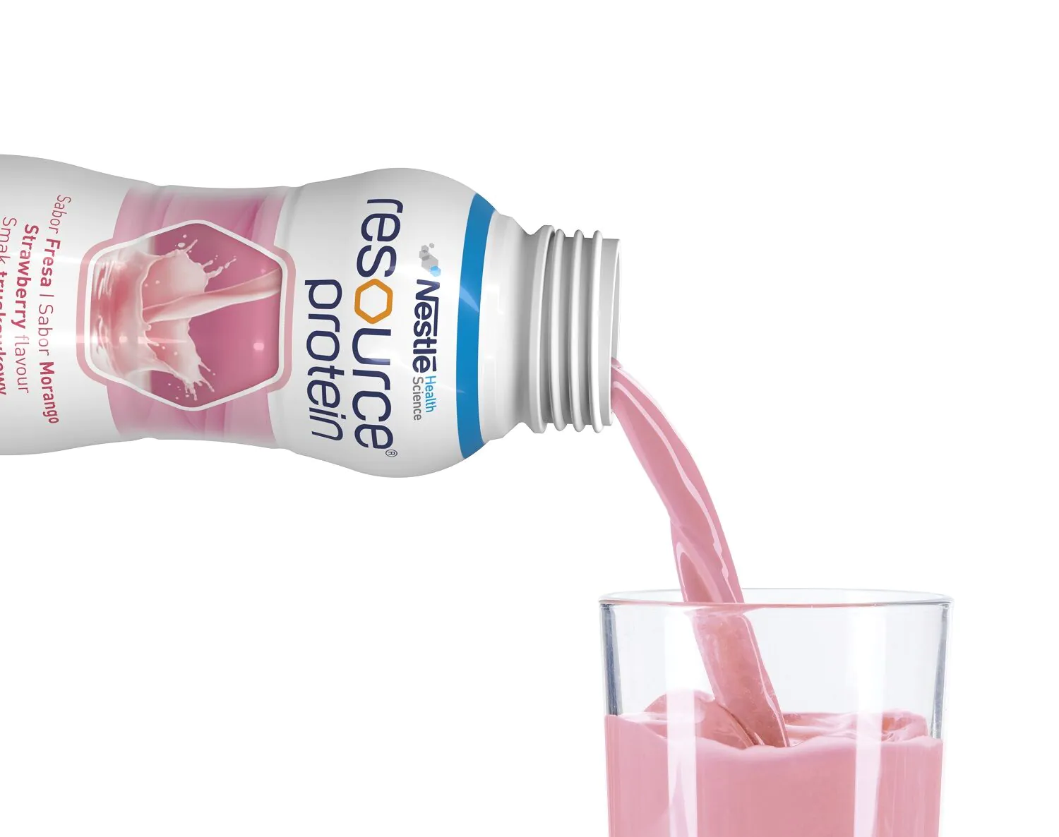 Resource Protein, Doustny preparat odżywczy, Smak truskawkowy