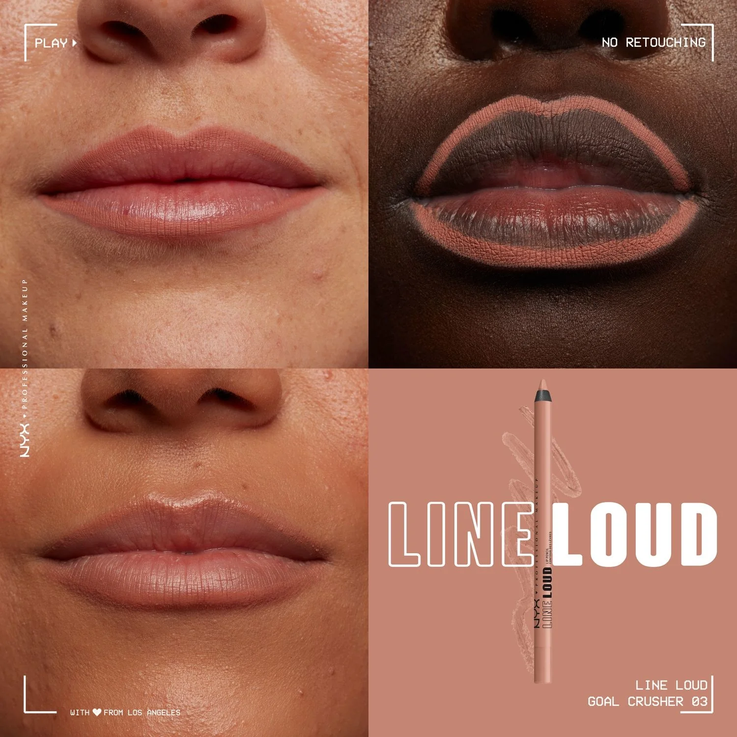 Labbra Line Loud Lip Liner Pencil - Matita labbra