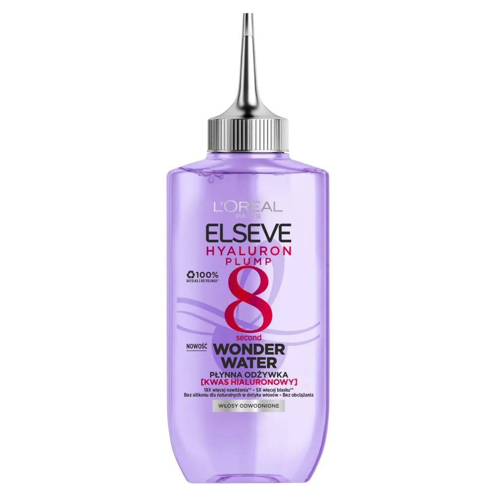 Elseve Hyaluron Plump Wonder Water Płynna Odżywka do włosów