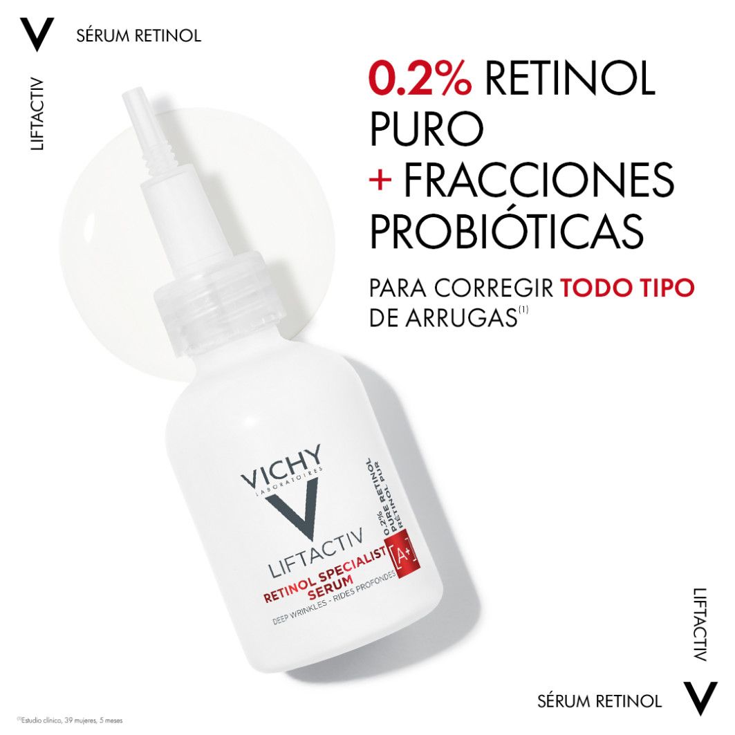Liftactiv retinola serums dziļām grumbām Grumbu un novecošanās aizkavēšana