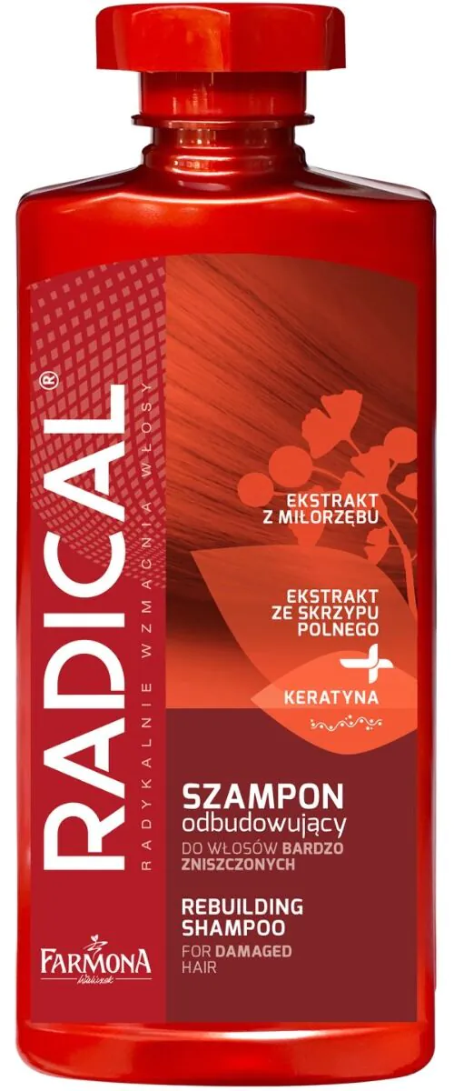 Radical Szampon odbudowujący do włosów bardzo zniszczonych 400 ml